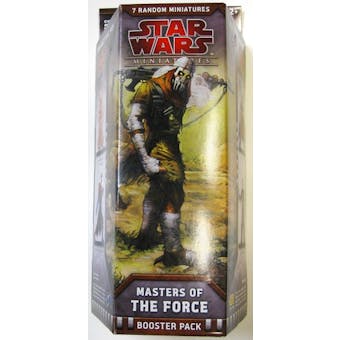 WOTC Star Wars Miniatures Masters of the Force Booster Pack