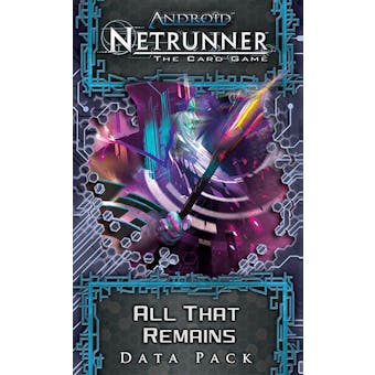 Android Netrunner LCG: All that Remains Data Pack (FFG)