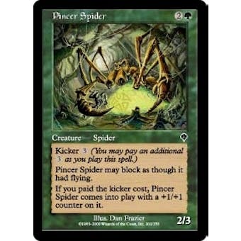 Magic the Gathering Invasion Single Pincer Spider Foil