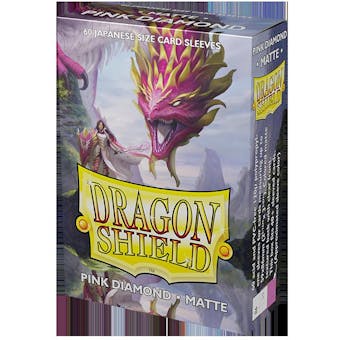 Dragon Shield Yu-Gi-Oh! Size Card Sleeves - Matte Pink Diamond (60)