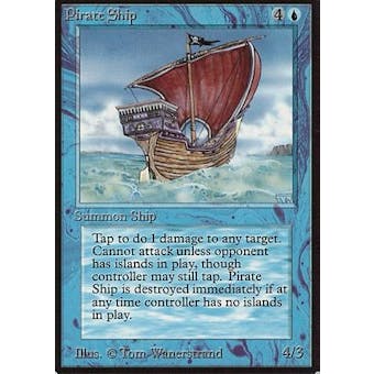 Magic the Gathering Beta Single Pirate Ship - NEAR MINT (NM)