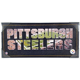 Pittsburgh Steelers Team Pride Artissimo 26x12 Canvas
