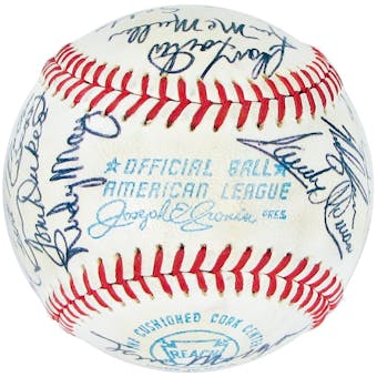 1972 California Angels Autographed Team Signed Baseball (JSA COA) 23 Signatures (A)