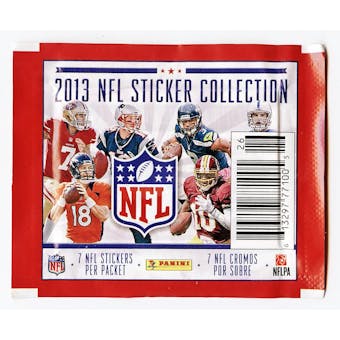 2013 Panini NFL Football Sticker Pack