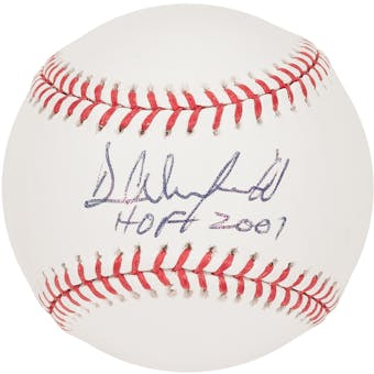 Dave Winfield Autographed New York Yankees Official MLB Baseball w/"HOF 2001" Insc (PSA)