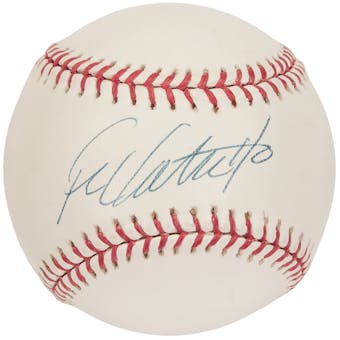 Frank Catalanotto Autographed Toronto Blue Jays Official MLB Baseball (PSA)