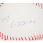 Reggie Jackson Autographed New York Yankees Retirement MLB Baseball #22/250 (Steiner)