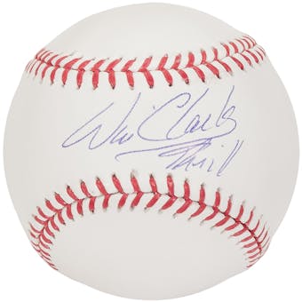 Will Clark Autographed San Francisco Giants MLB Baseball w/Thrill inscription (PSA COA)