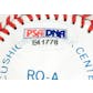 Hall of Fame Autographed Rawlings American League MLB Baseball (PSA) 13 signatures