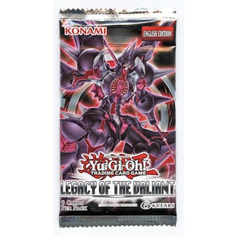 Yu-Gi-Oh Legacy of the Valiant Unlimited Booster Pack
