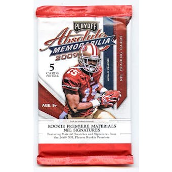 2009 Playoff Absolute Football Retail Pack