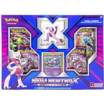 Pokemon Mega Mewtwo X Collection Box