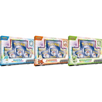 Pokemon Paldea Collection Box - Set of 3 (Presell)