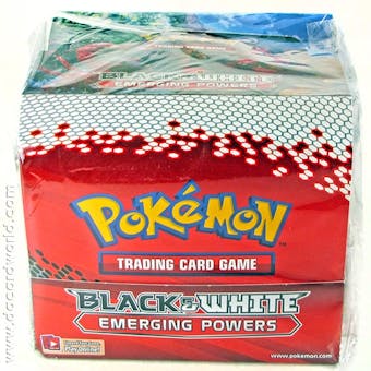 Pokemon Black & White 2: Emerging Powers Theme Deck Box (with torn shrink wrap)
