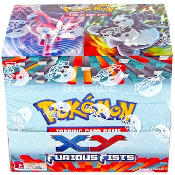 Pokemon XY Furious Fists Theme Deck Box