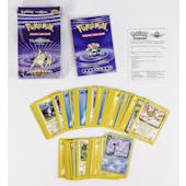 WOTC Pokemon Legendary Collection Turmoil Theme Deck (Opened, Box Cards Manuals)