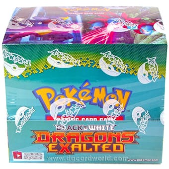 Pokemon Black & White 6: Dragons Exalted Theme Deck Box