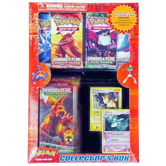 Pokemon Diamond & Pearl Collector's Box (4 Boosters & 1 Theme Deck)
