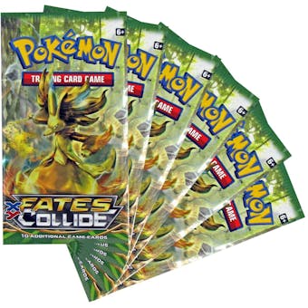 Pokemon XY Fates Collide Booster Pack (Lot of 6)