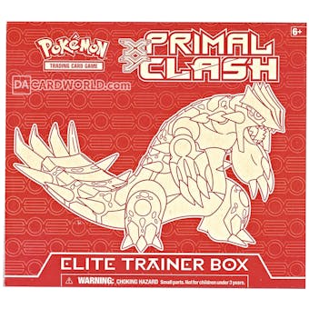 Pokemon XY Primal Clash Elite Trainer Box (Primal Groudon-EX)