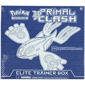 Pokemon XY Primal Clash Elite Trainer Box (Primal Kyogre-EX)