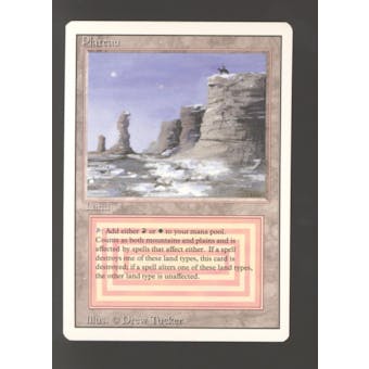 Magic the Gathering 3rd Ed Revised Plateau NEAR MINT (NM) *816