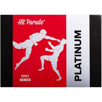 2022 Hit Parade MMA Platinum Edition - Series 2 - 10 Box Hobby Case