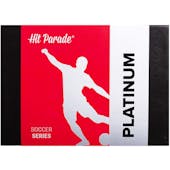 2023 Hit Parade Soccer Platinum Edition Series 1 Hobby Box - Wayne Rooney