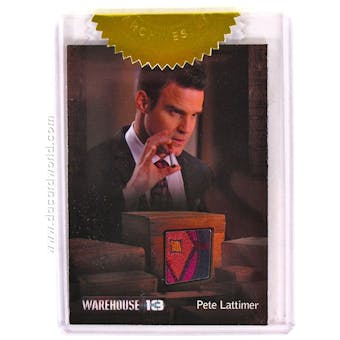 Warehouse 13 Season Four Premium Pack Eddie McClintock as Pete Lattimer Relic Card