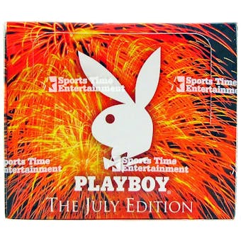 Playboy Centerfold Collector Trading Cards Box (1996 July Edition)
