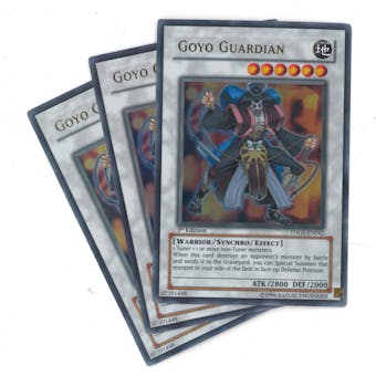 Yu-Gi-Oh the Duelist Genesis PLAYSET Goyo Guardian Ultra Rare X3 - NEAR MINT (NM)