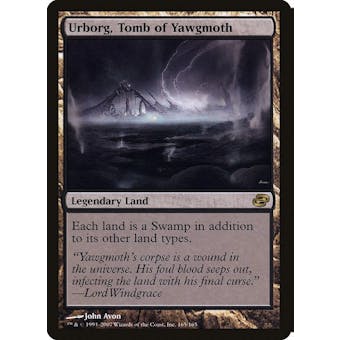 Magic the Gathering Planar Chaos FOIL Urborg, Tomb of Yawgmoth HEAVILY PLAYED (HP)