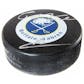 Pat LaFontaine Autographed Buffalo Sabres Throwback Hockey Puck