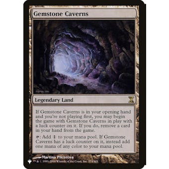 Magic the Gathering The List Gemstone Caverns NEAR MINT (NM)
