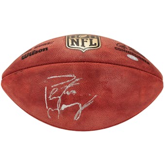 Peyton Manning Autographed Denver Broncos NFL Authentic "The Duke" Football (Steiner)