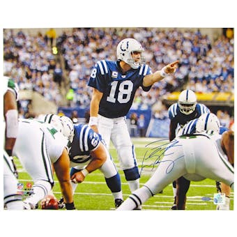 Peyton Manning Autographed Indianapolis Colts 16x20 Photo (Steiner)