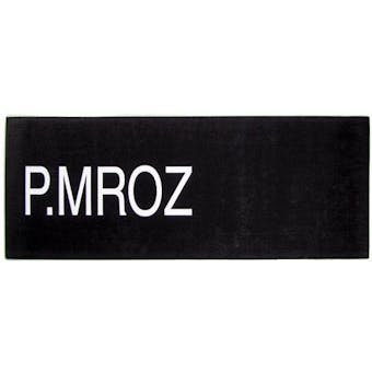 Pawel Mroz NBA Draft Board Basketball Nameplate (One of a Kind!)