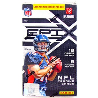 2010 Panini Epix Football 8-Pack Box