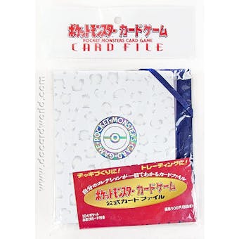 Pokemon Japanese 4-Pocket Card File