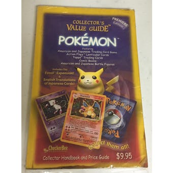 CheckerBee Pokemon Collector's Value Guide - 1999 Premier Edition STILL SEALED