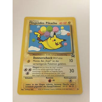 Pokemon Promo GERMAN Single Flying Pikachu 25 - NEAR MINT (NM)