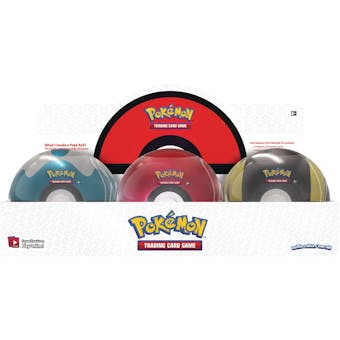 Pokemon Poke Ball Spring 2020 6-Tin Case