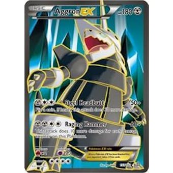 Pokemon XY Primal Clash Single Aggron EX 153 - NEAR MINT (NM)