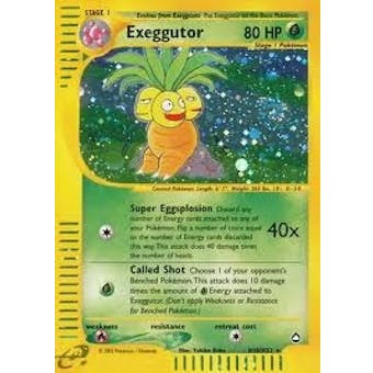 Pokemon Aquapolis Single Exeggutor H10/H32 - NEAR MINT (NM)