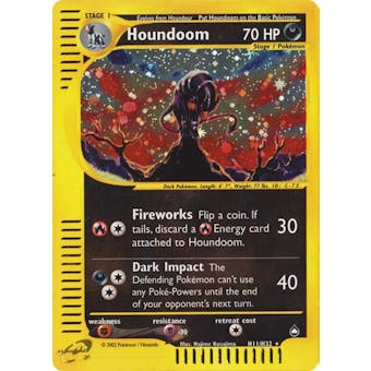 Pokemon Aquapolis Single Houndoom H11 - NEAR MINT (NM)