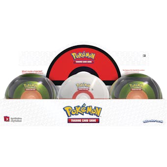 Pokemon Poke Ball Summer 2020 6-Tin Display
