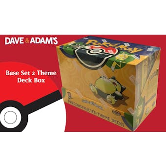 WOTC Pokemon Base Set 2 Precon Theme Deck Box (Sealed)
