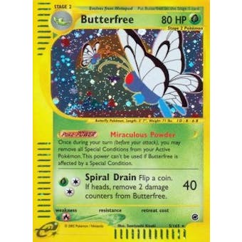 Pokemon Expedition Single Butterfree 5 - NEAR MINT (NM)