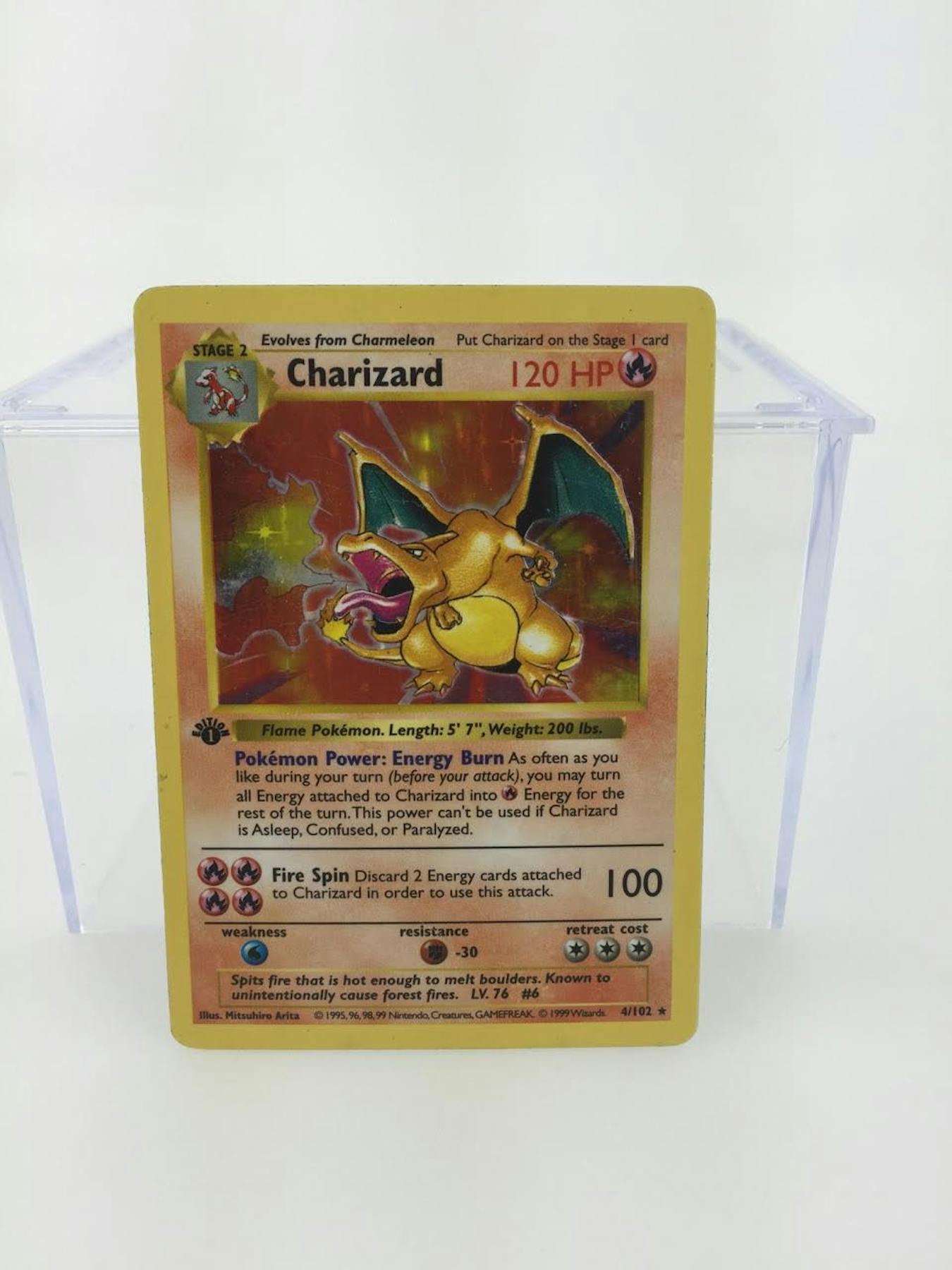 Charizard (1/111), Busca de Cards