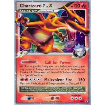 Pokemon Diamond and Pearl Promo Single Charizard G LV.X (DP45) - SLIGHT PLAY (SP)